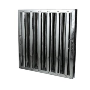 Type VI 16" H x 16" W x 1-3/4" D Galvanized Steel Baffle Grease Filter