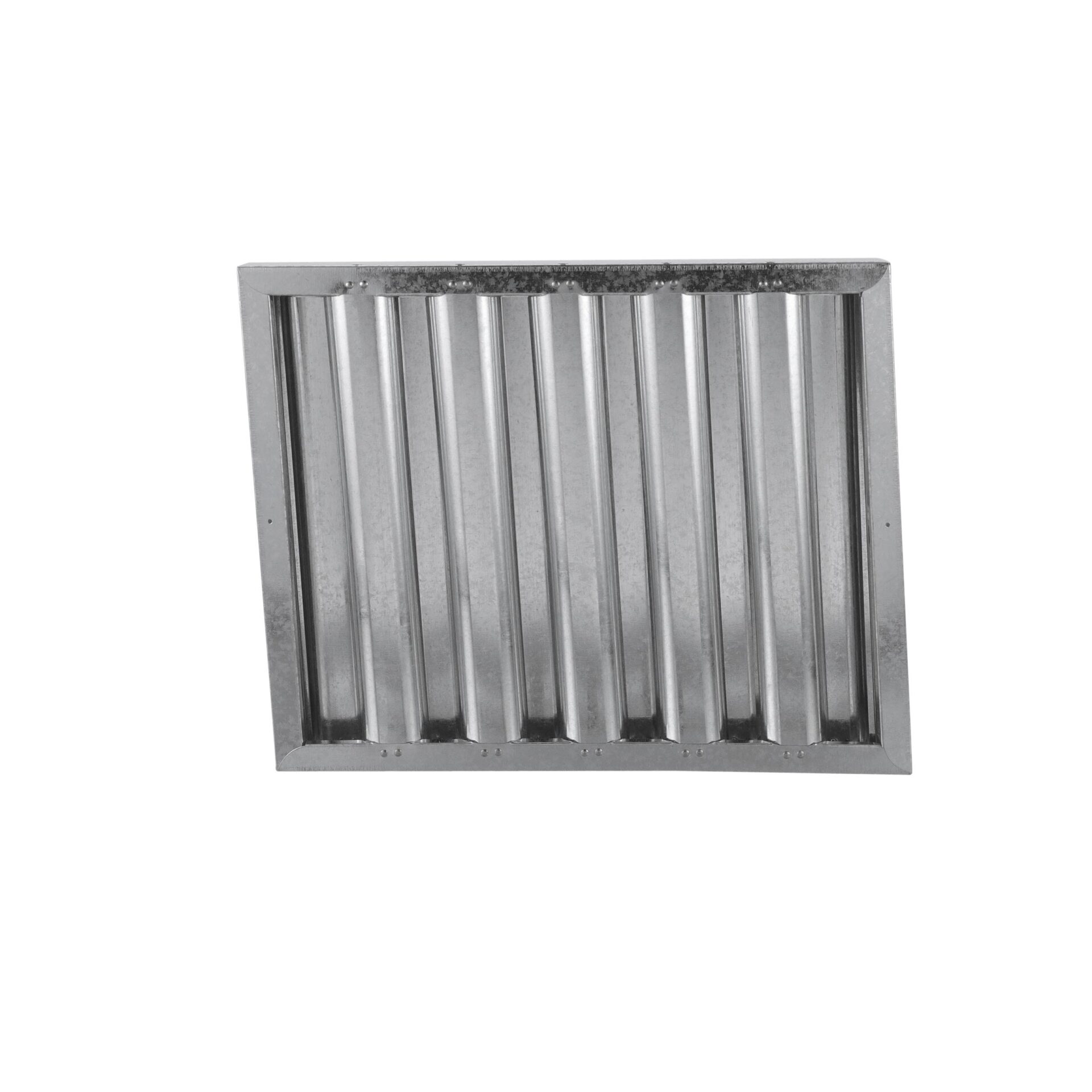 Type VI 16" H x 20" W x 1-3/4" D Galvanized Steel Baffle Grease Filter - Image 3