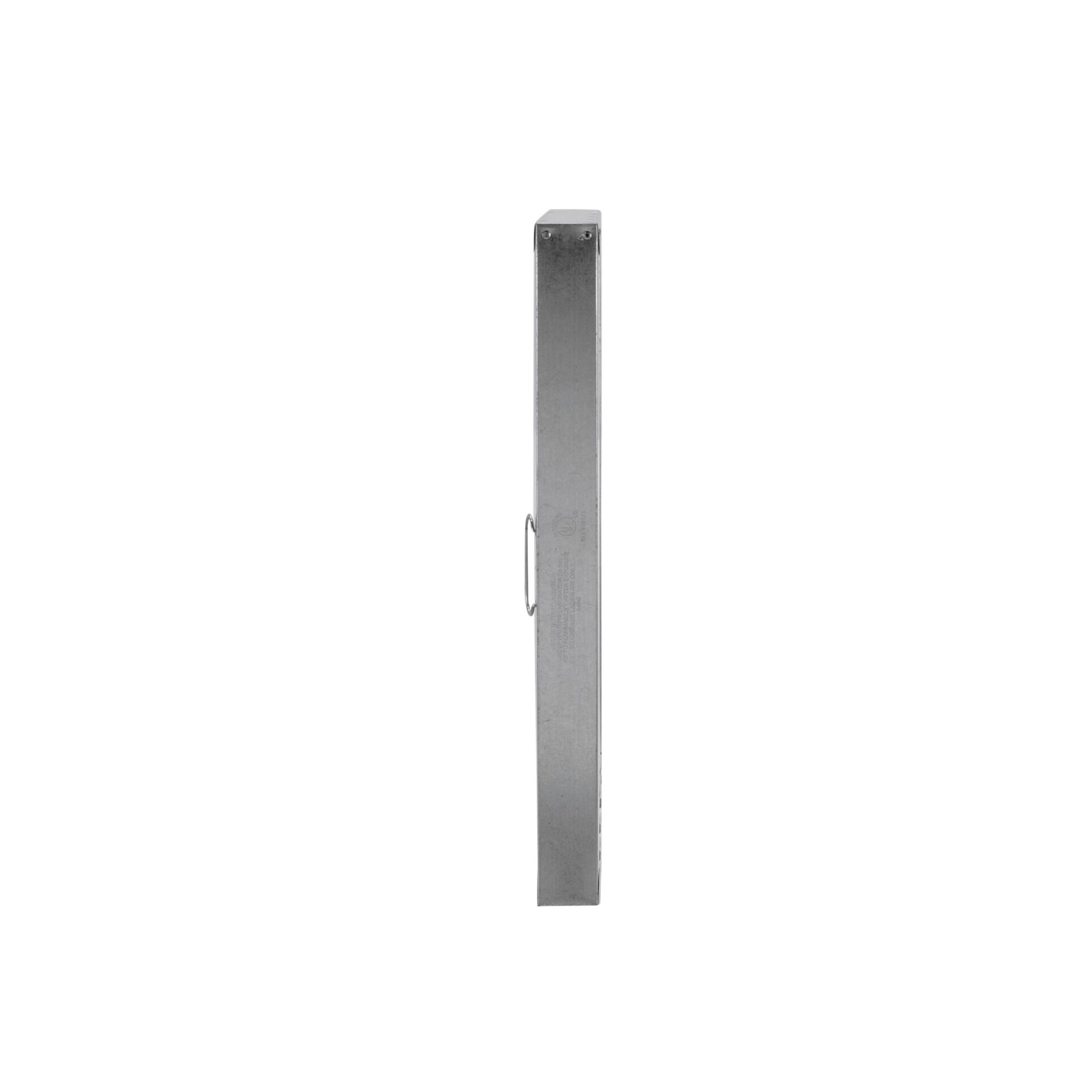 Type VI 20" H x 16" W x 1-3/4" D Galvanized Steel Baffle Grease Filter - Image 2