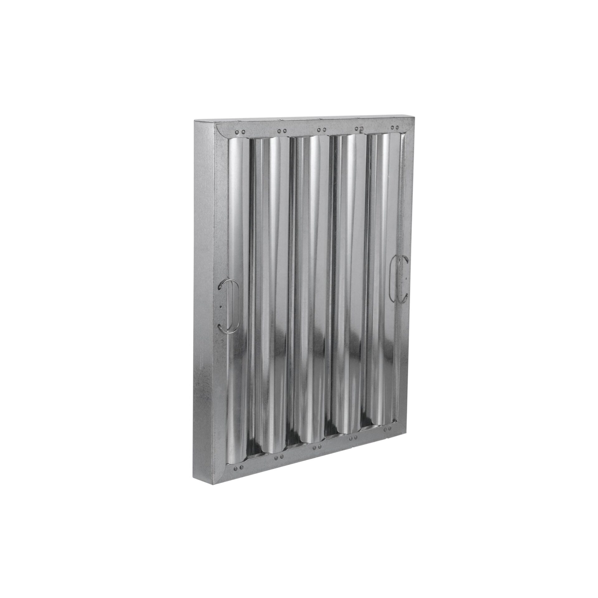 Type VI 20" H x 16" W x 1-3/4" D Galvanized Steel Baffle Grease Filter - Image 6