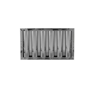 Type VI 12" H x 20" W x 1-3/4" D Stainless Steel Baffle Grease Filter