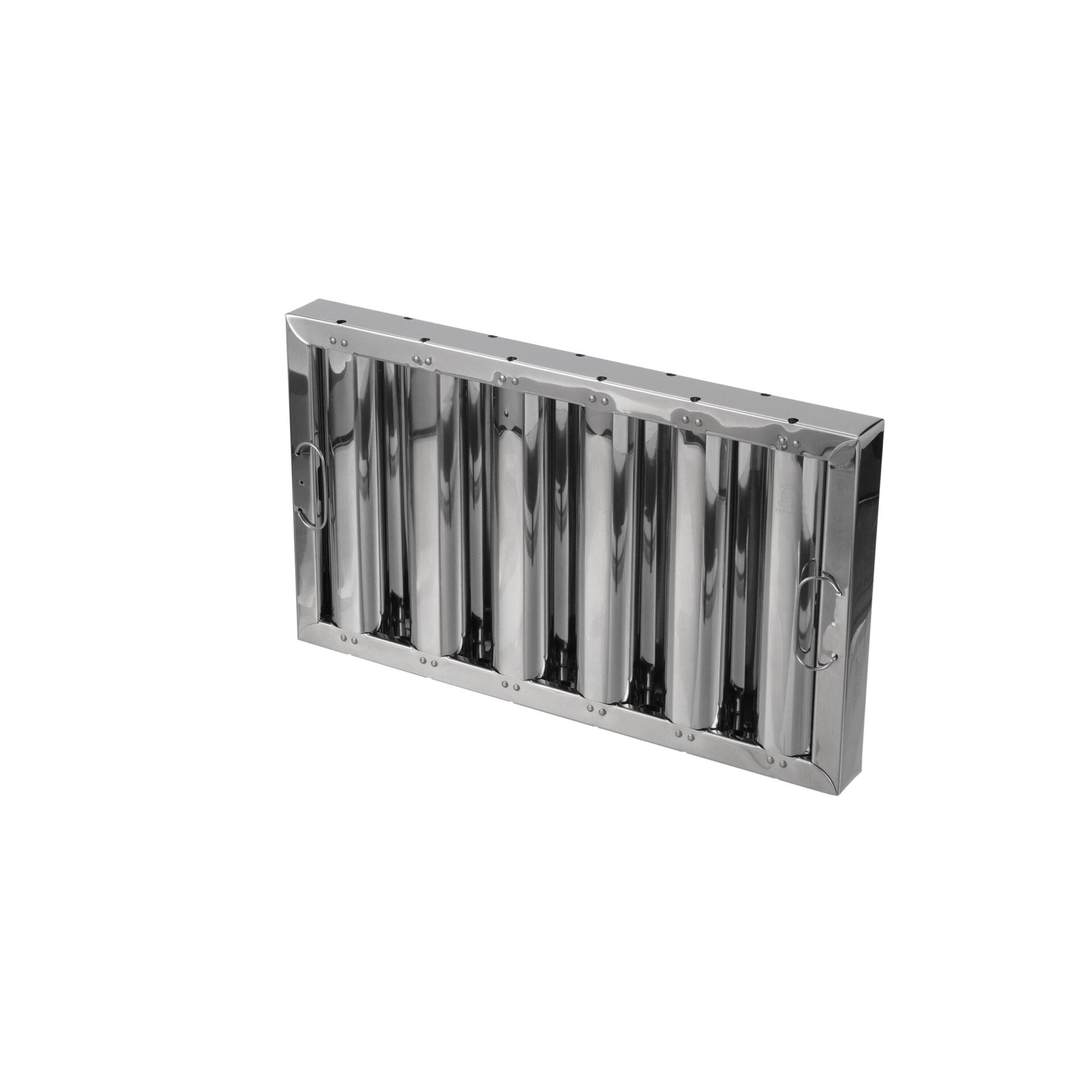 Type VI 12" H x 20" W x 1-3/4" D Stainless Steel Baffle Grease Filter - Image 6