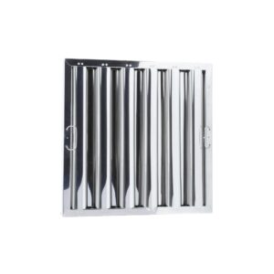 Type VI 20" H x 20" W x 1-3/4" D Stainless Steel Baffle Grease Filter