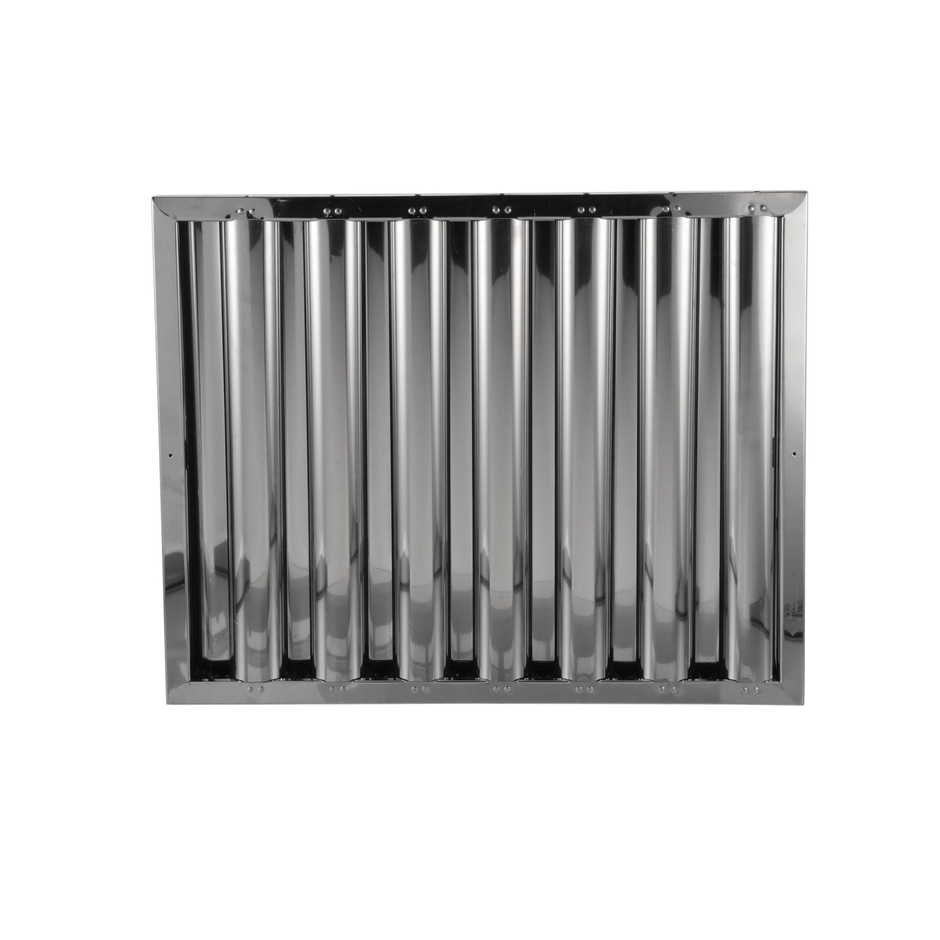 Type VI 20" H x 25" W x 1-3/4" D Stainless Steel Baffle Grease Filter - Image 3
