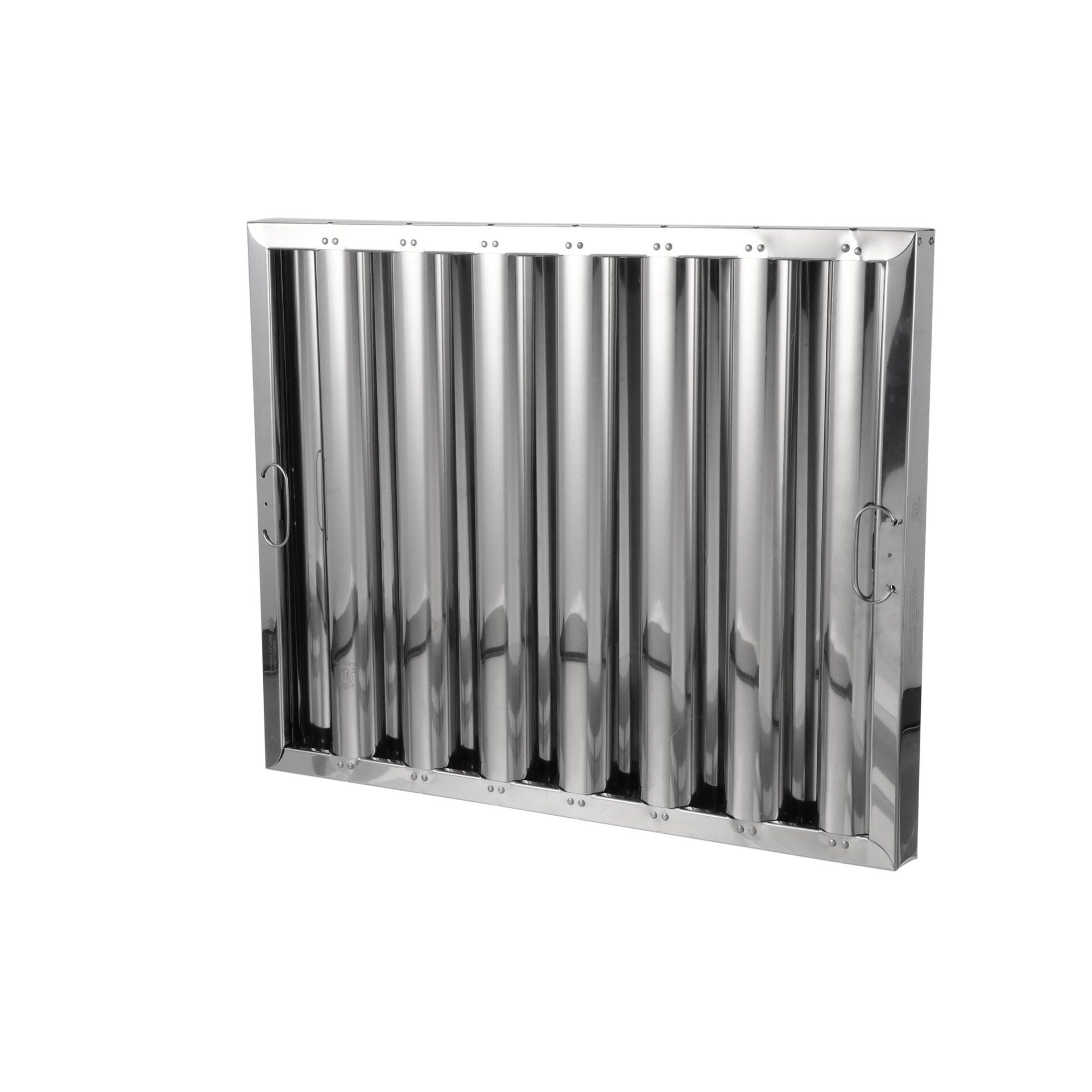 Type VI 20" H x 25" W x 1-3/4" D Stainless Steel Baffle Grease Filter - Image 5