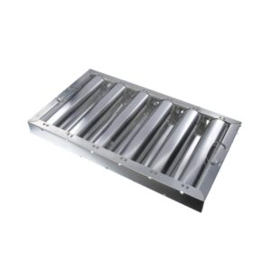Type VI 12" H x 16" W x 1-3/4" D Aluminum Baffle Grease Filter